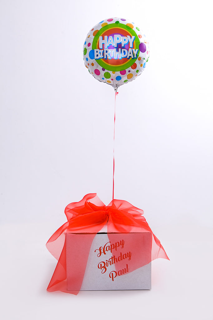Personalised Foil Birthday Box