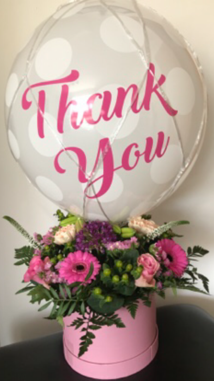 Hot Air Balloon Floral Arrangement